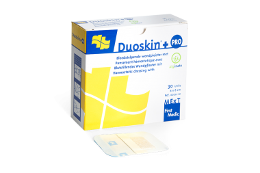 
            Duoskin+ PRO, pansement imperméable avec Alginate
    